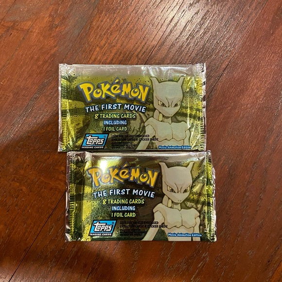1998 Pokémon the first movie topps trading cards - Picture 1 of 2